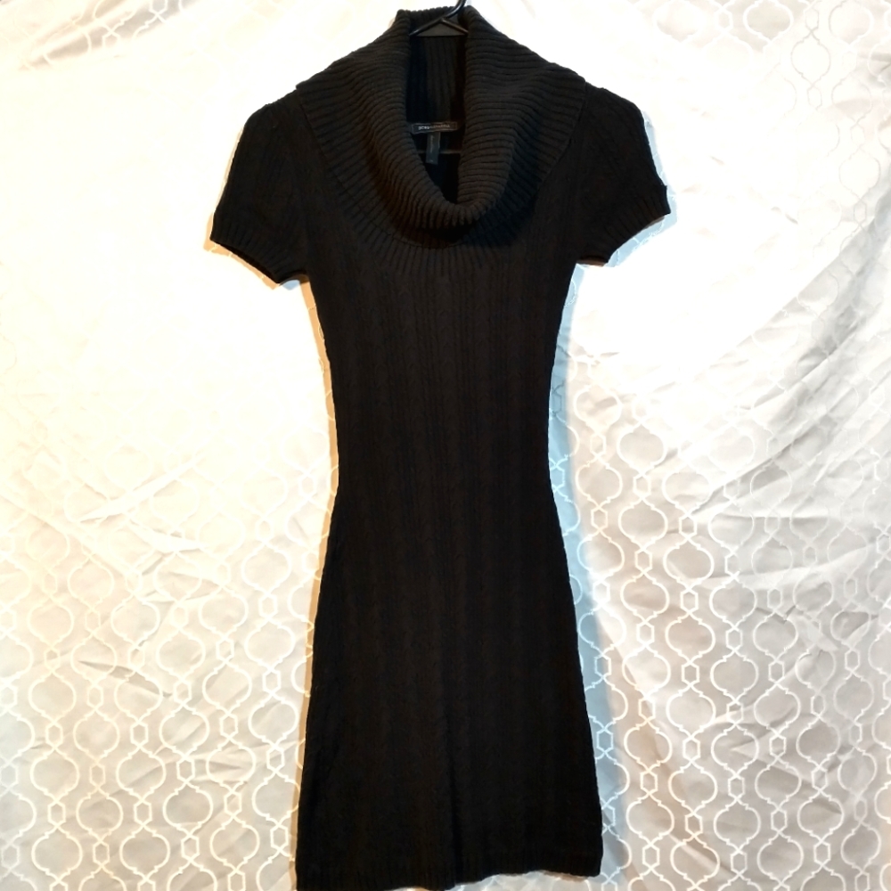 Black BCBG ss sweater dress Size XS